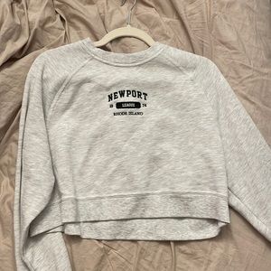 Garage new cropped sweatshirt